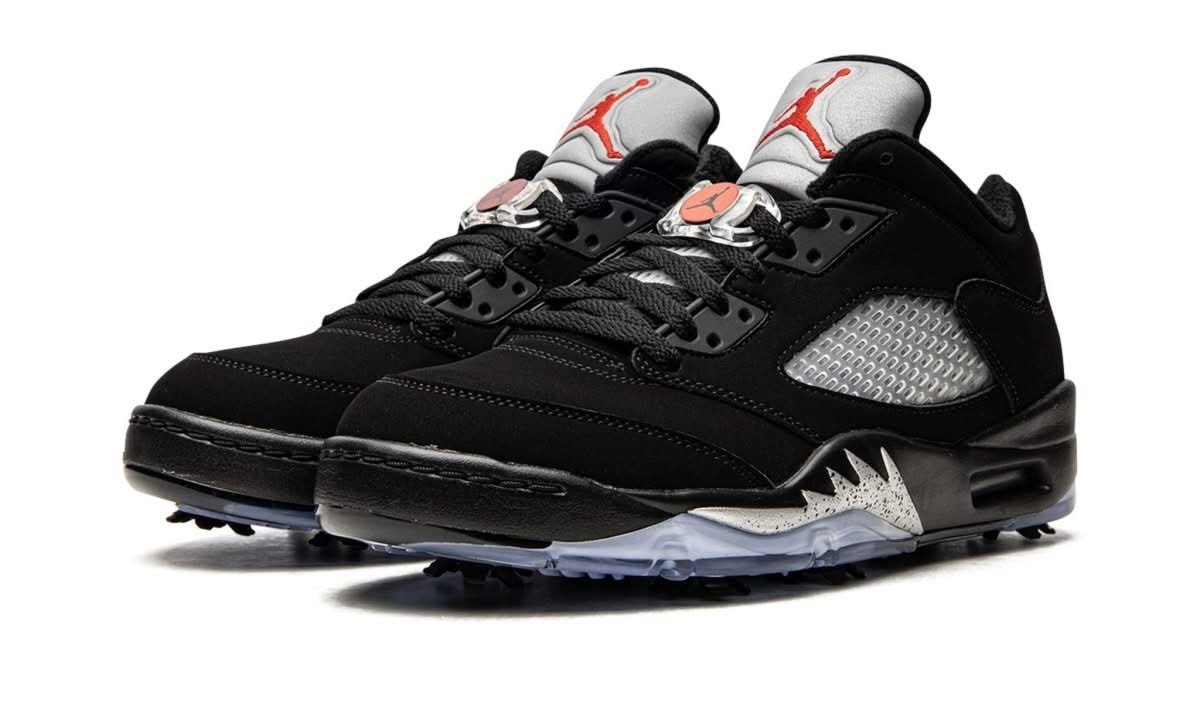 Air Jordan 5 Retro Low Golf Black Metallic - MNR Sneakers