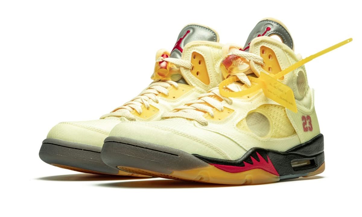 Air Jordan 5 Retro Off-White Sail - MNR Sneakers