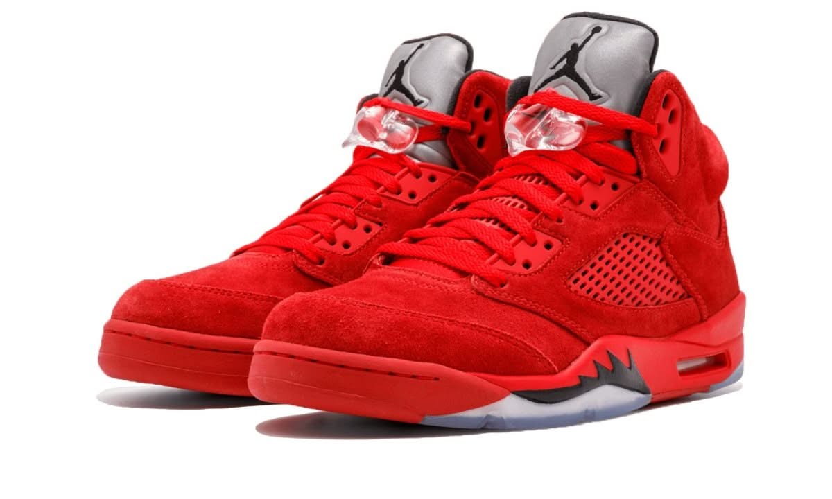 Air Jordan 5 Retro Red Suede - MNR Sneakers