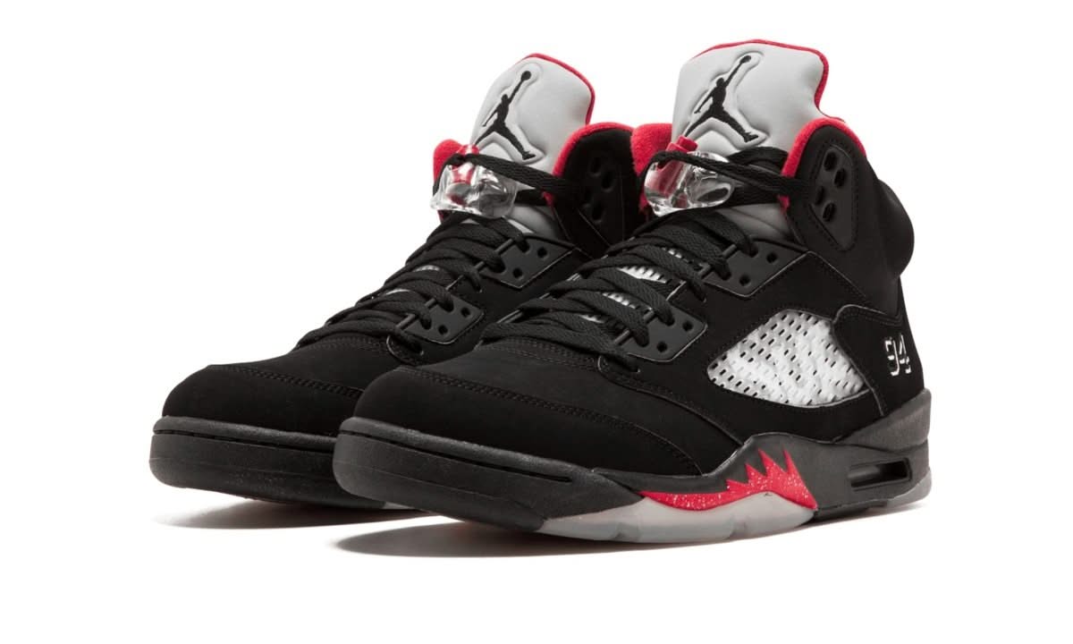 Air Jordan 5 Retro Supreme Black - MNR Sneakers