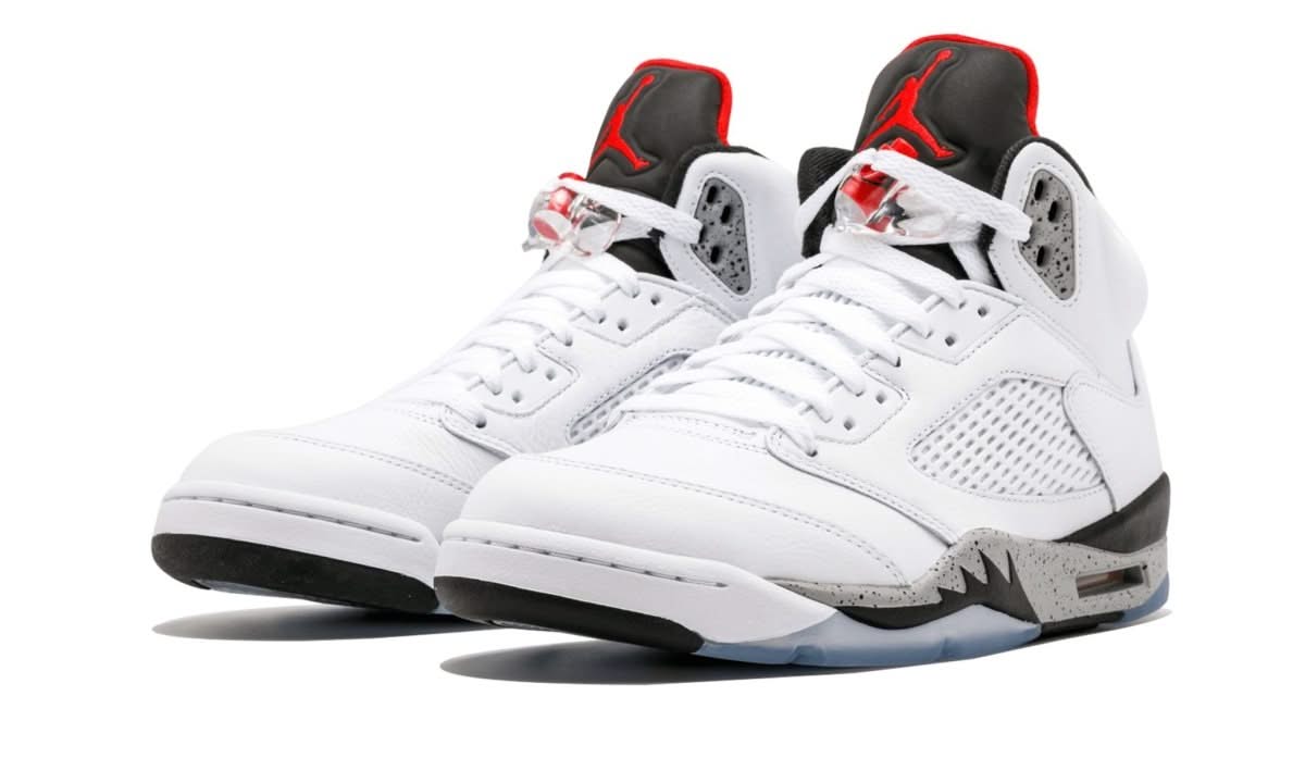 Air Jordan 5 Retro White Cement - MNR Sneakers