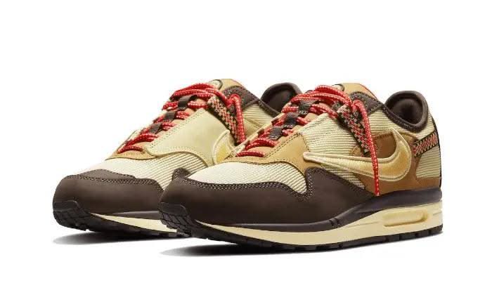 Air Max 1 Travis Scott Cactus Jack Baroque Brown - MNR Sneakers