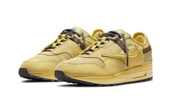 Air Max 1 Travis Scott Cactus Jack Saturn Gold - MNR Sneakers