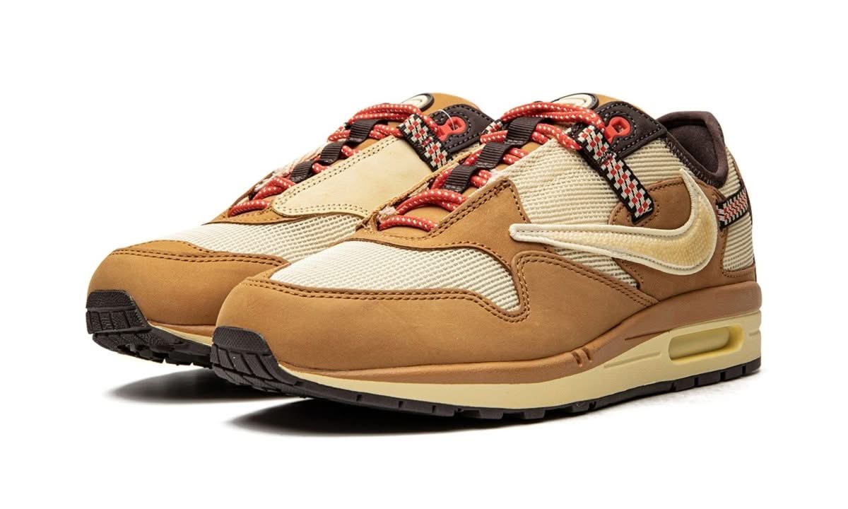 Air Max 1 Travis Scott Cactus Jack Wheat Lemon Drop - MNR Sneakers