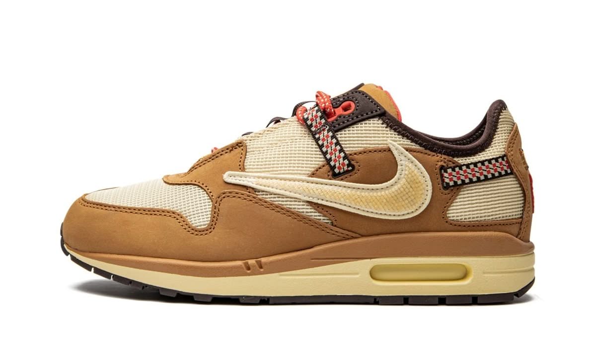 Air Max 1 Travis Scott Cactus Jack Wheat Lemon Drop - MNR Sneakers