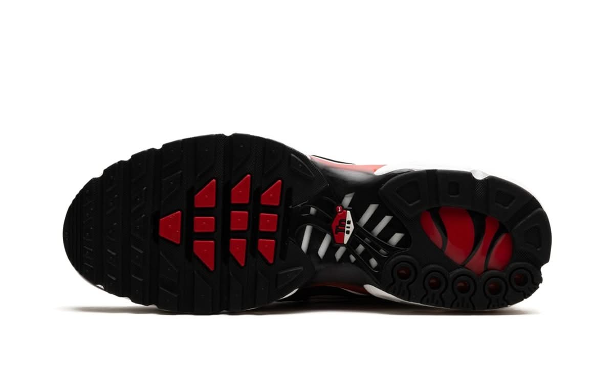 Air Max Plus Black White University Red - MNR Sneakers