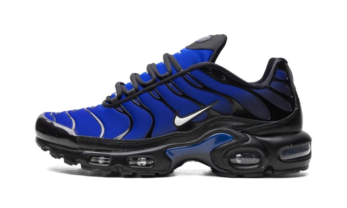 Nike Air Max Plus Premium Schwarz Racer Blau FQ7331 001 MNR Turnschuhe