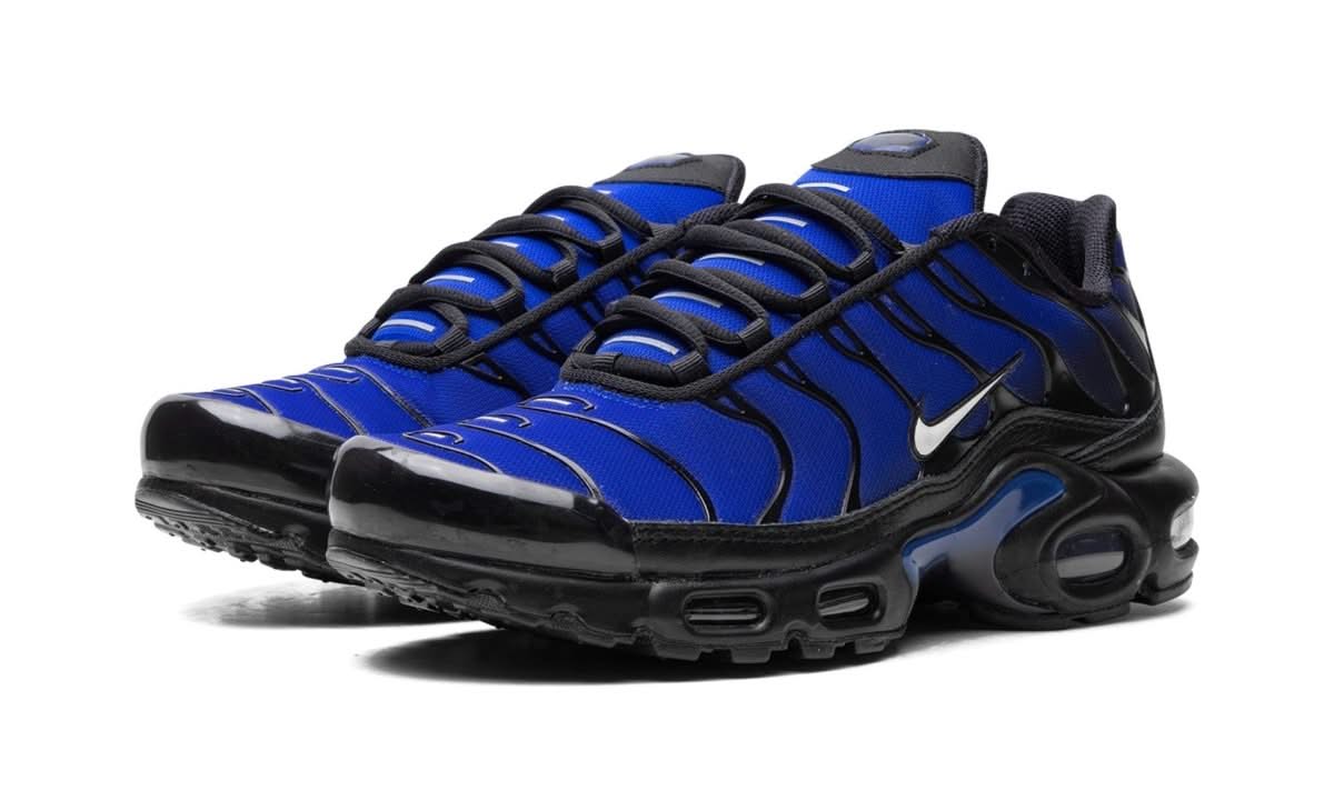 Air Max Plus Premium Black Racer Blue - MNR Sneakers