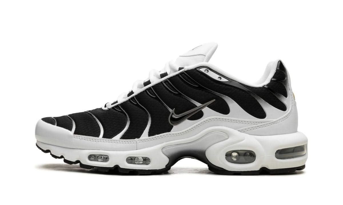 Air Max Plus White Black Metallic Pewter - MNR Sneakers