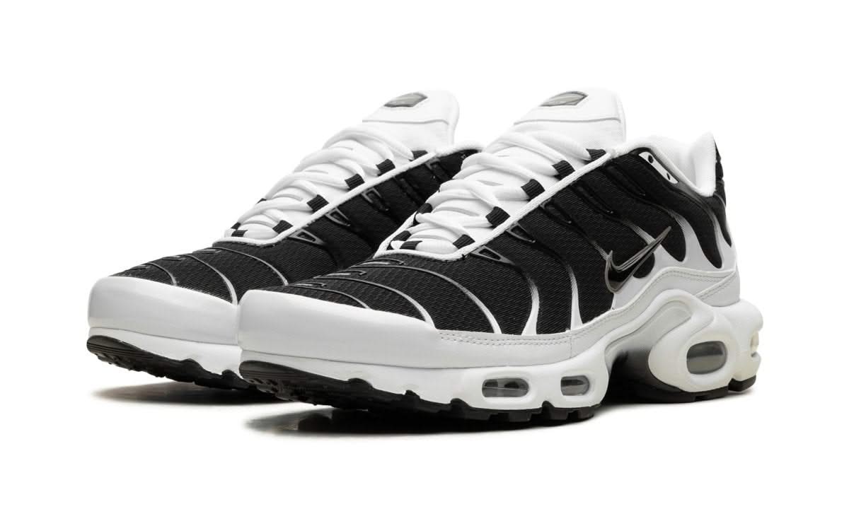 Air Max Plus White Black Metallic Pewter - MNR Sneakers