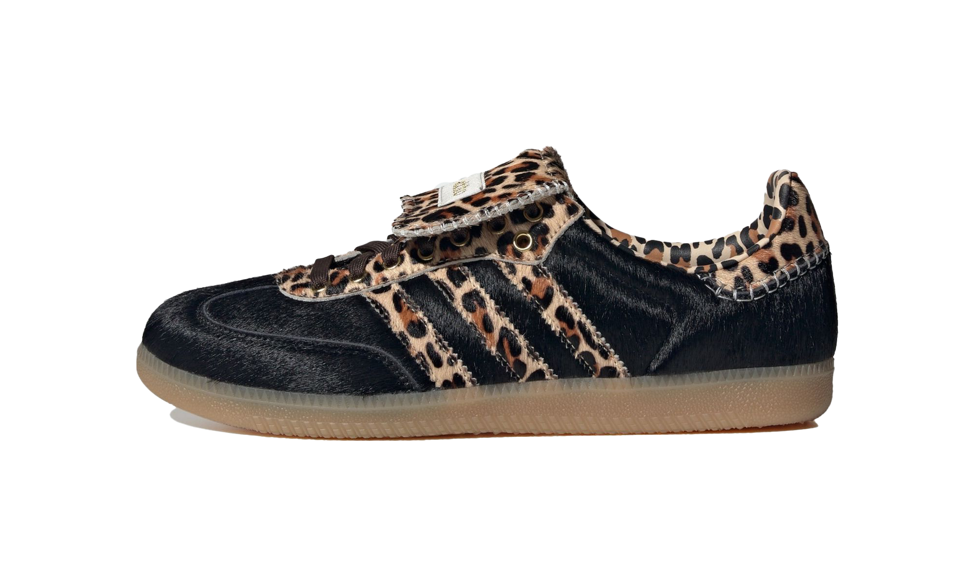 Samba LT Black Leopard Print - KJ6590