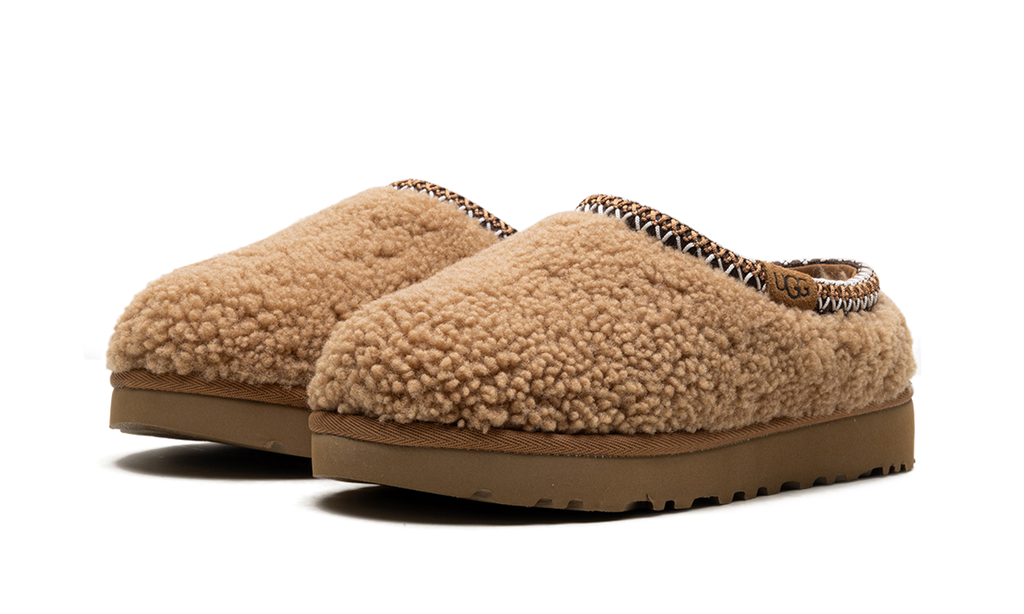 Tasman Maxi Curly Slipper Chestnut - MNR Sneakers