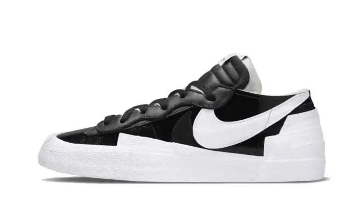 Blazer Low Sacai Black Patent - MNR Sneakers