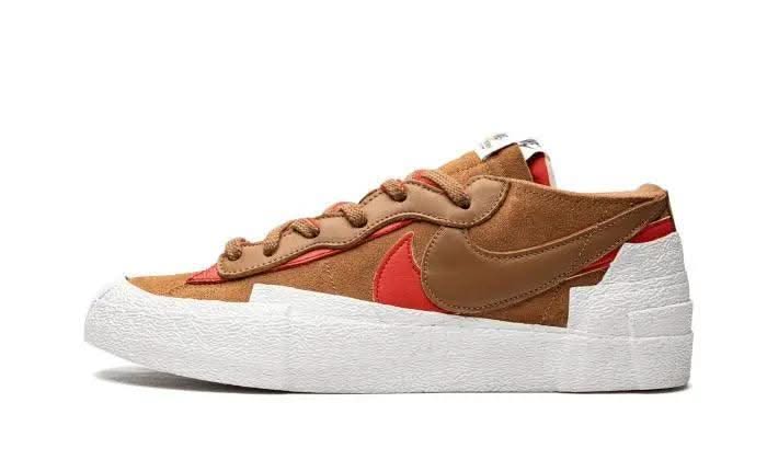 Blazer Low Sacai British Tan - MNR Sneakers