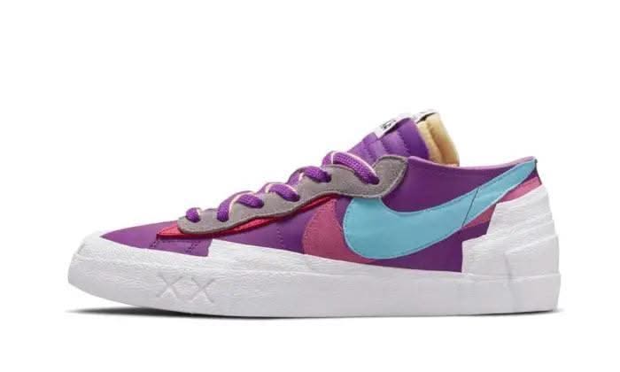 Blazer Low Sacai Kaws Purple Dusk - MNR Sneakers