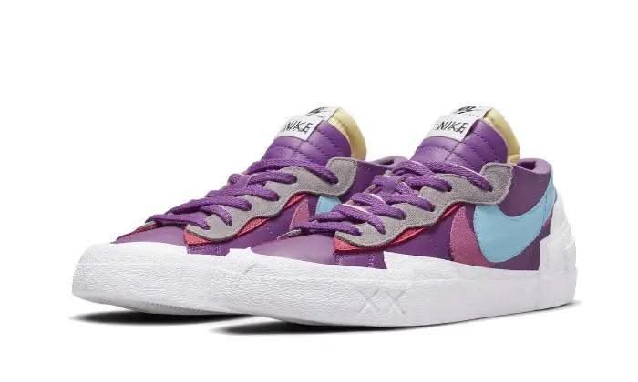 Blazer Low Sacai Kaws Purple Dusk - MNR Sneakers