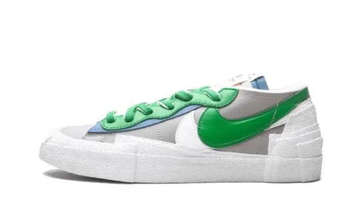 Blazer Low Sacai Medium Grey Classic Green - MNR Sneakers