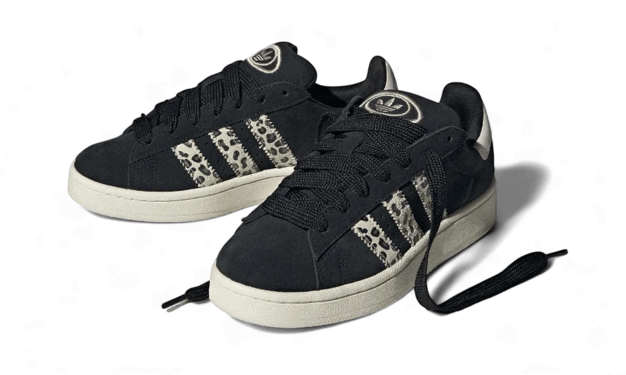 Campus 00s Black Leopard - MNR Sneakers