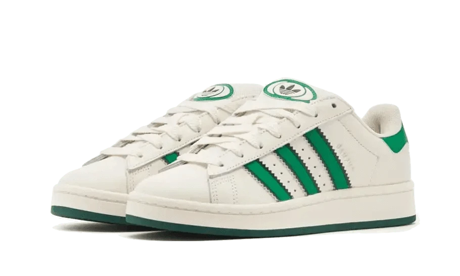 Campus 00s Core White Green - MNR Sneakers