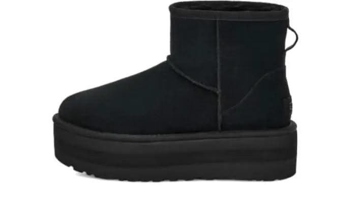 Classic Mini Platform Boot Black - MNR Sneakers