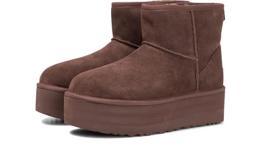 Classic Mini Platform Boot Burnt Cedar - MNR Sneakers