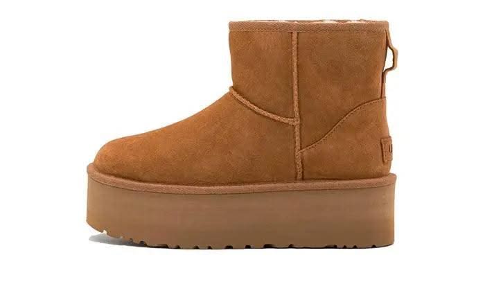 Classic Mini Platform Boot Chestnut - MNR Sneakers