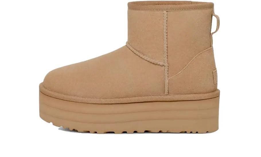 Classic Mini Platform Boot Mustard Seed - MNR Sneakers