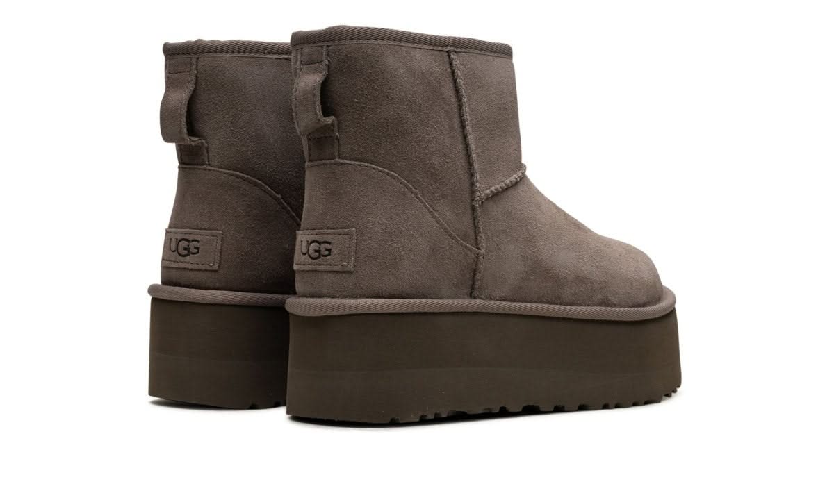 Classic Mini Platform Boot Smoke Plum - MNR Sneakers