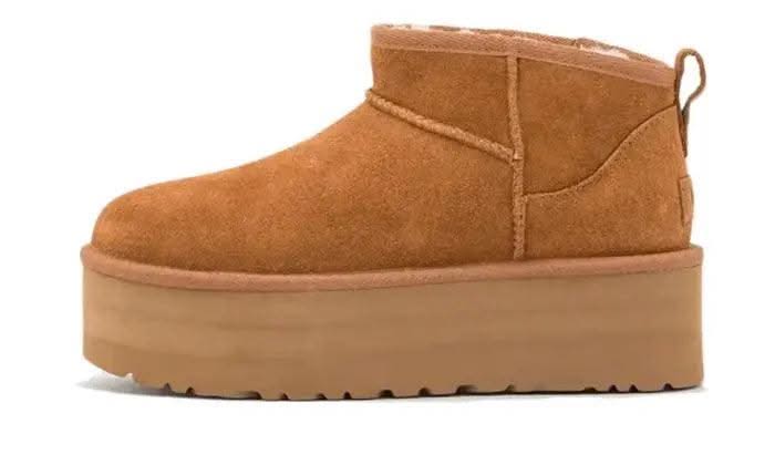 Classic Ultra Mini Platform Chestnut - MNR Sneakers