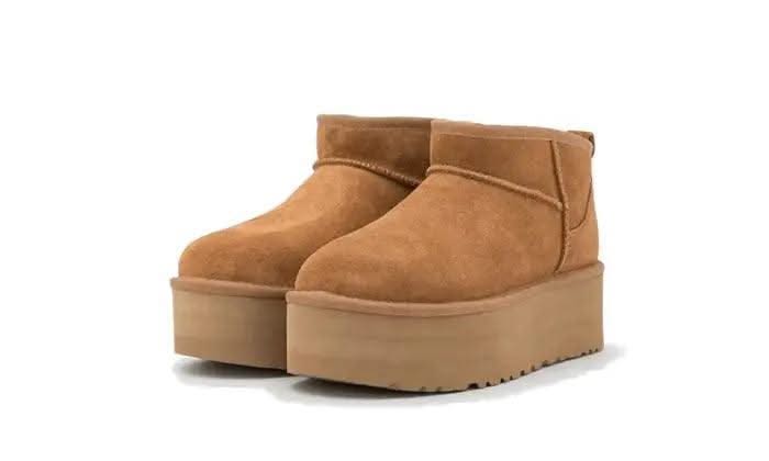 Classic Ultra Mini Platform Chestnut - MNR Sneakers