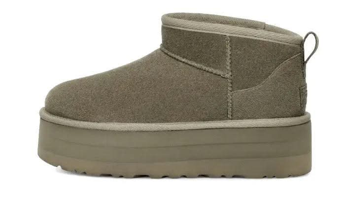 Classic Ultra Mini Platform Moss Green - MNR Sneakers