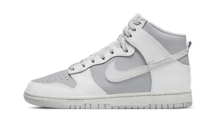 Dunk High Retro Grey White - MNR Sneakers