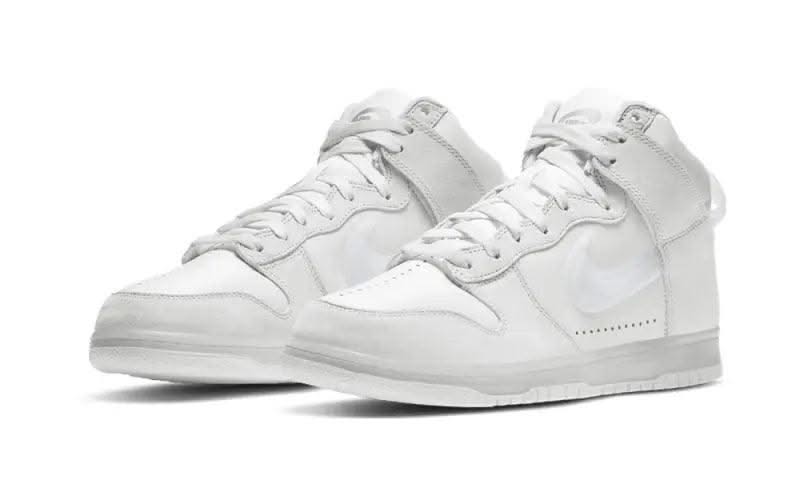 Dunk High Slam Jam White Pure Platinum - MNR Sneakers