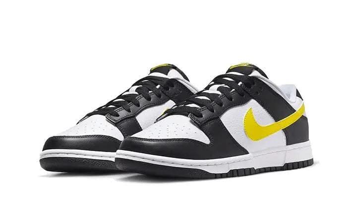 Dunk Low Black Yellow White - MNR Sneakers