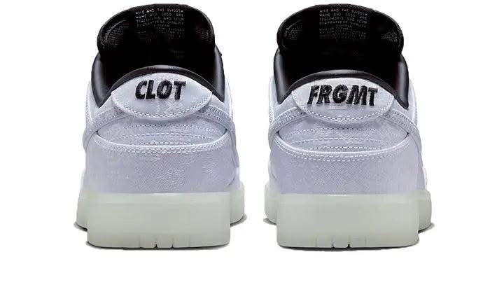 Dunk Low CLOT Fragment White - MNR Sneakers