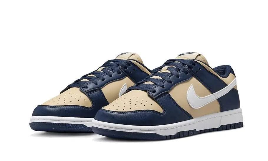 Dunk Low Next Nature Midnight Navy Gold - MNR Sneakers