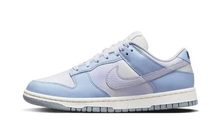 Dunk Low White Blue Airbrush - MNR Sneakers