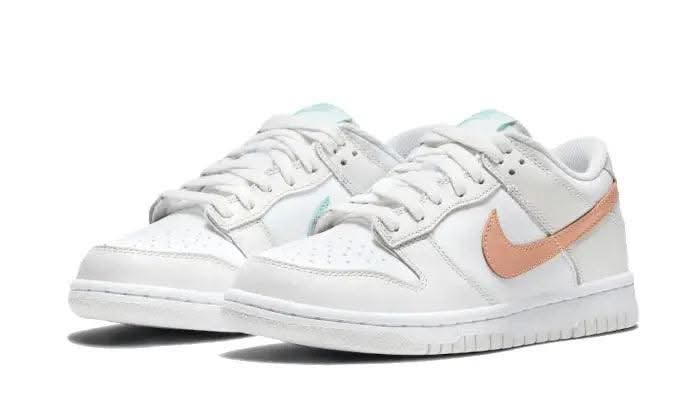 Dunk Low White Bone Peach Aqua - MNR Sneakers
