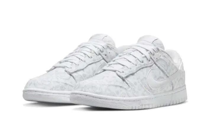 Dunk Low White Paisley - MNR Sneakers