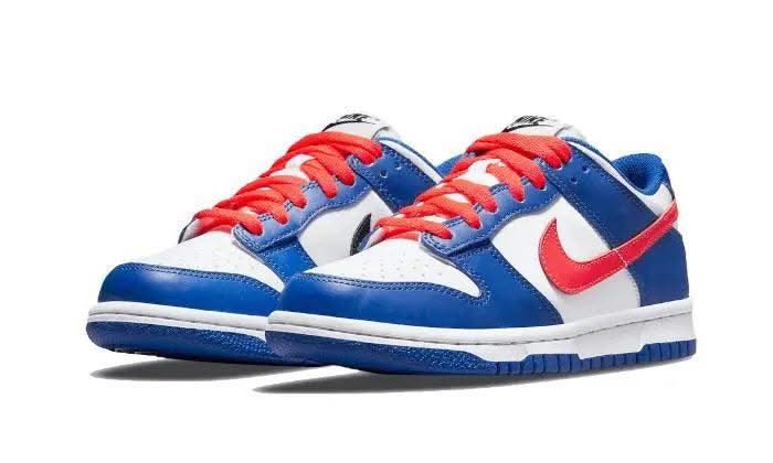 Dunk Low White Royal Red - MNR Sneakers