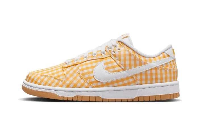 Dunk Low Yellow Gingham - MNR Sneakers