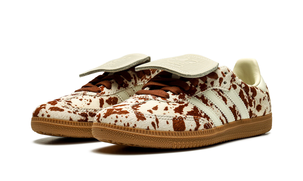 Samba LT Cow Print Brown White - JS3931