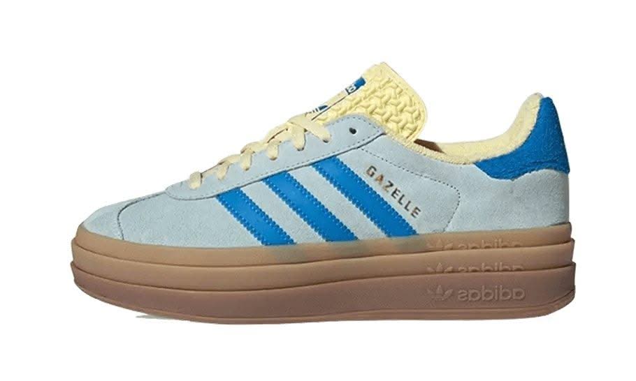 Gazelle Bold Almost Blue Yellow - MNR Sneakers