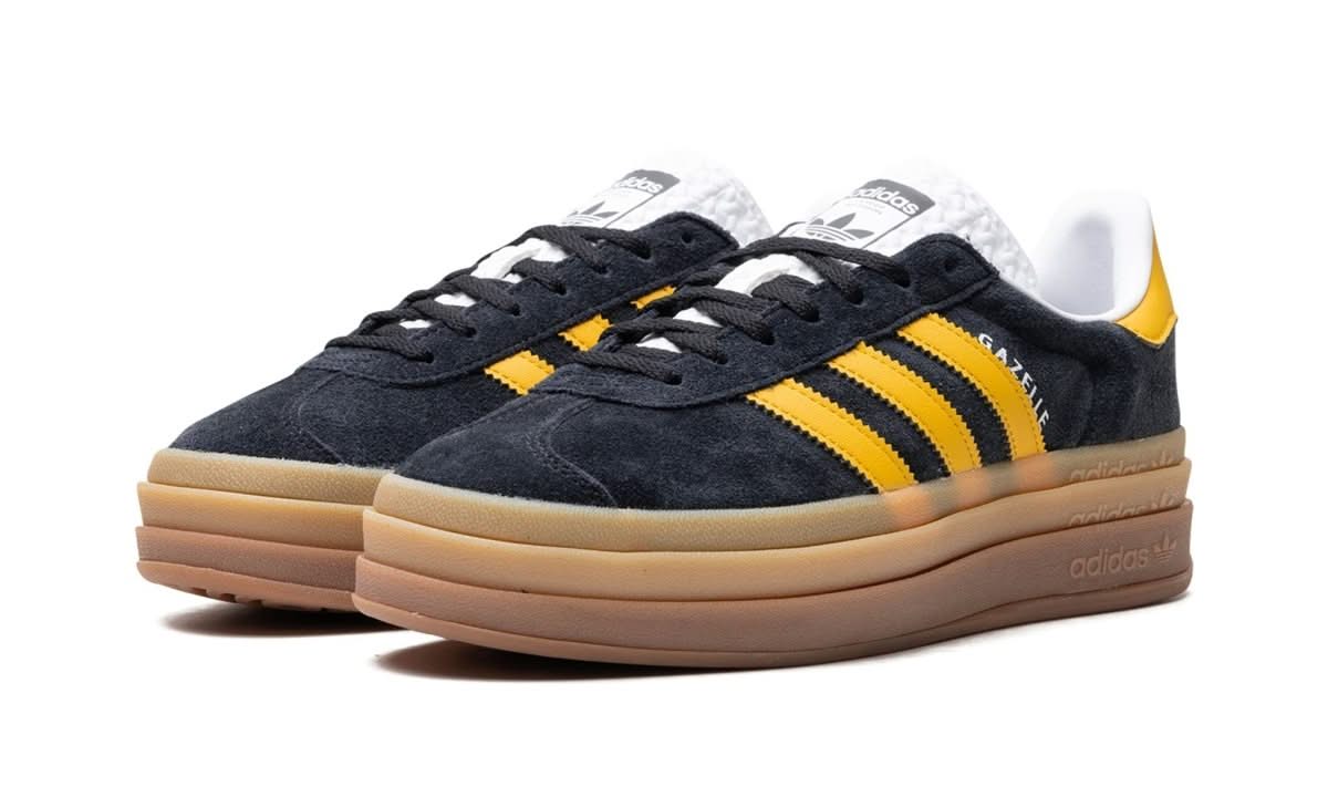 Gazelle Bold Black Bold Gold - MNR Sneakers