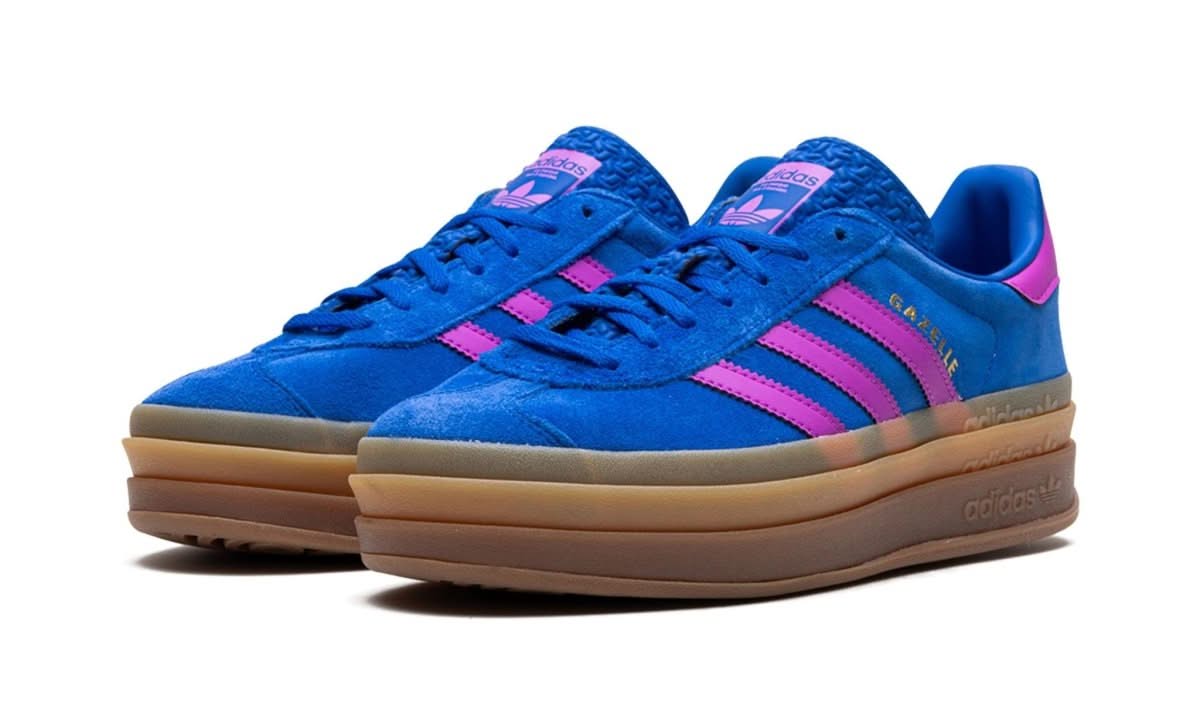 Gazelle Bold Bold Blue Lucid Pink - MNR Sneakers