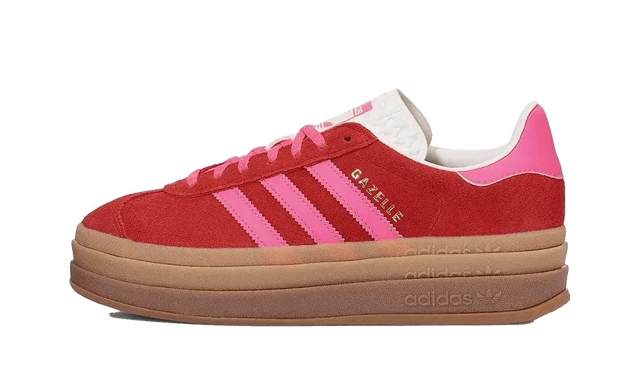 Gazelle Bold Collegiate Red Lucid Pink - MNR Sneakers