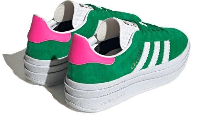 Gazelle Bold Green Lucid Pink - MNR Sneakers