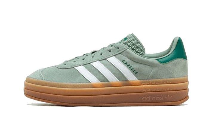 Gazelle Bold Silver Green - MNR Sneakers