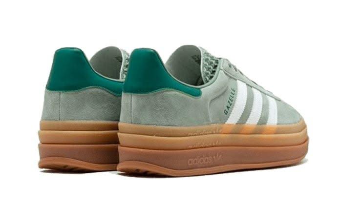 Gazelle Bold Silver Green - MNR Sneakers