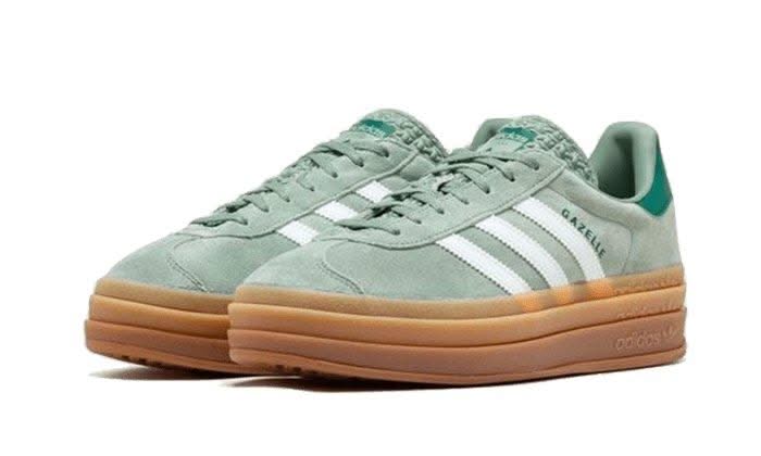 Gazelle Bold Silver Green - MNR Sneakers